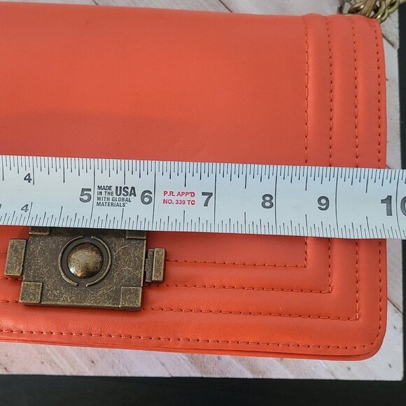 Donna Bella Designs Crossbody Bag Orange NWT - Picture 10 of 12